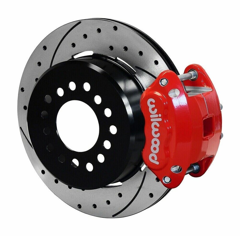 Wilwood 140-12569-DR for D154 P/S P-B Kit Drilled Chevy C-10 2.42 Offset 5-lug
