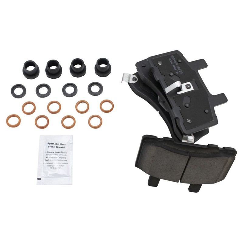 Front Ceramic Disc Brake Pad & Rotor Kit for Chevy GMC Pickup Suburban gallery