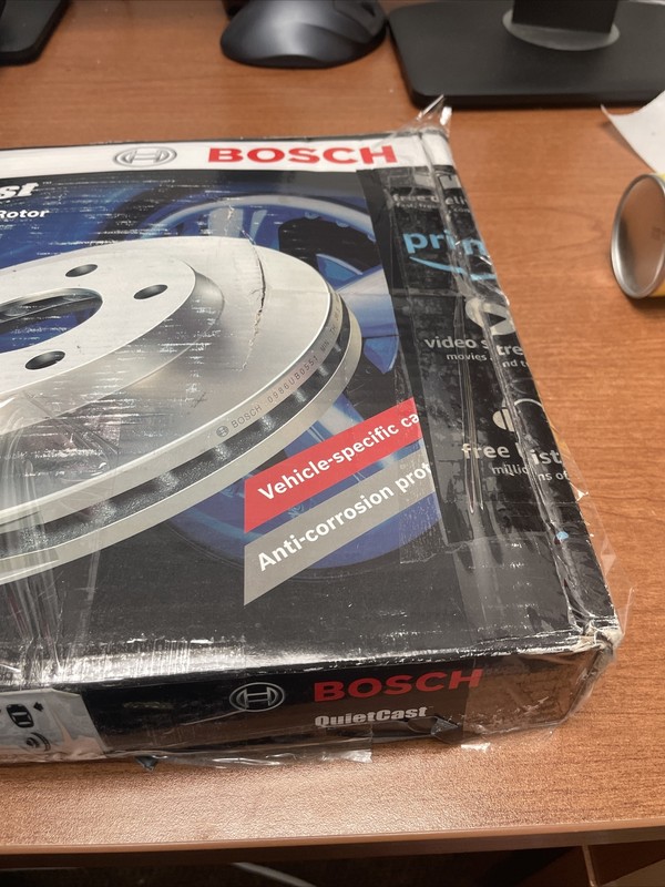 Front Disc Brake Rotor Bosch 52011348 Open Box gallery