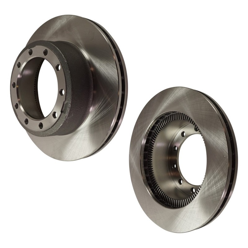 For Peterbilt 325/335 2008-2010 Brake Discs | Rear 2-Wheel Set | Natural Vented