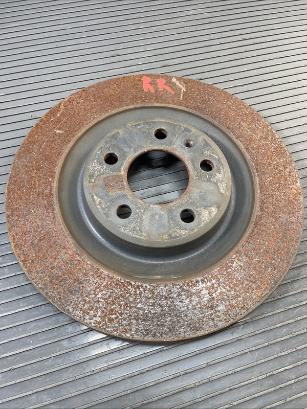 2016-2025 Audi A4 Rear Left and Right Disc Brake Rotor Set 34k Mil Set of 2 OEM gallery