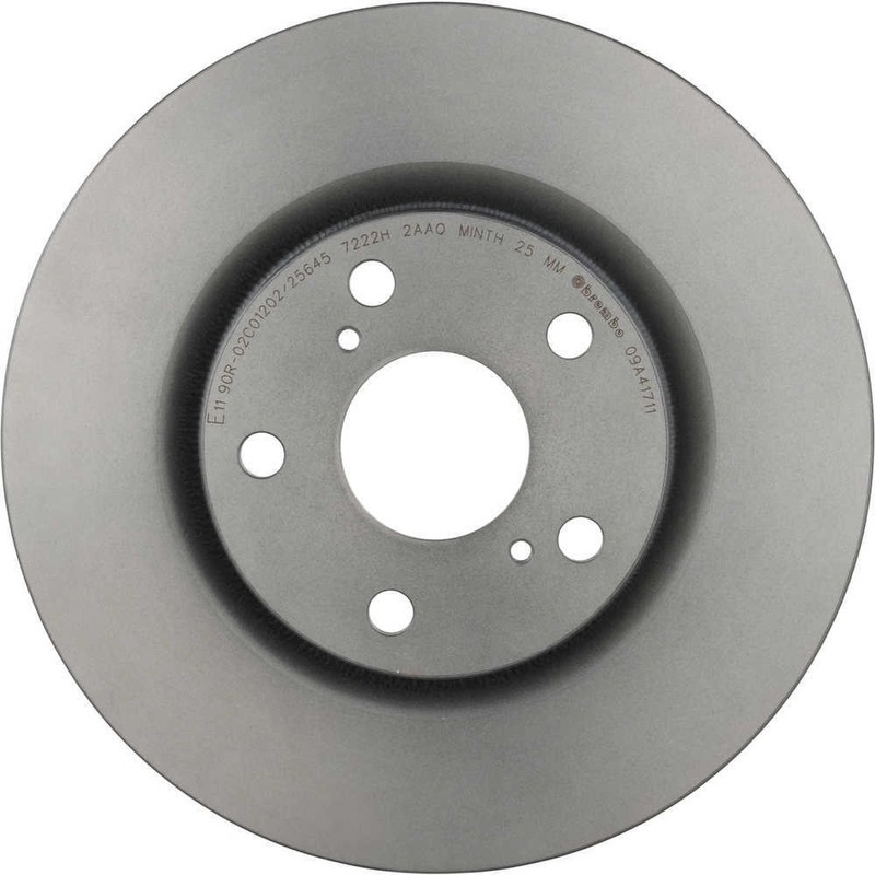 Disc Brake Rotor-Premium UV Coated OE Equivalent Rotor Brembo 09.A417.11