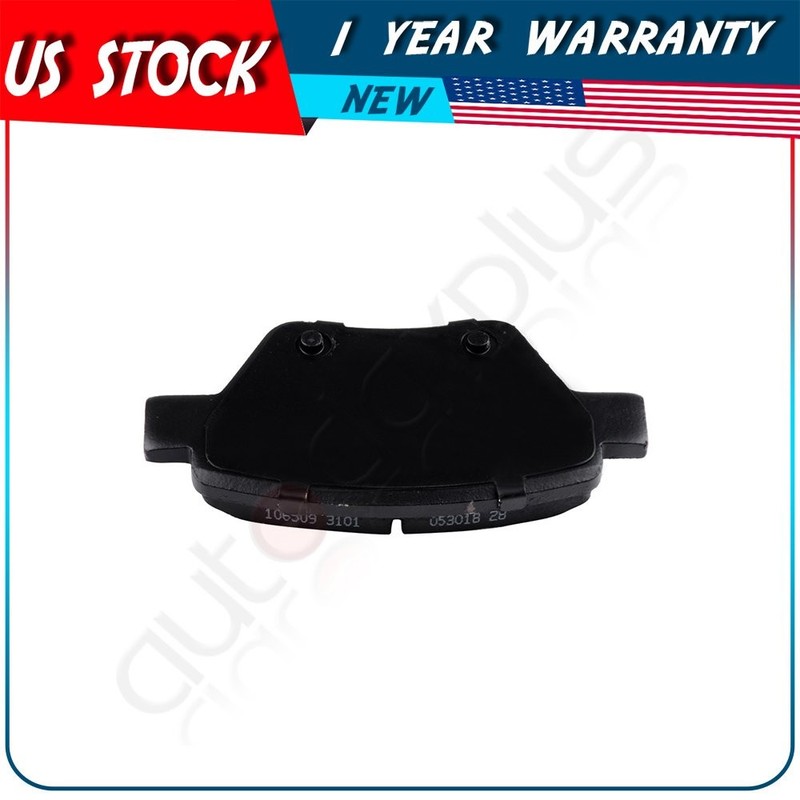 Rear Brake Discs Rotors Ceramic Pad Fits 2010-2014 Volkswagen Golf G3000 Casting gallery