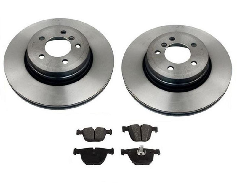 For 2006 2007 2008 BMW 750i 750Li BMW Rear Brake Rotors & Ceramic Brake Pads