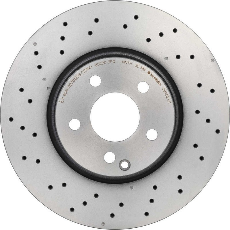 Disc Brake Rotor fits 2008-2017 Mercedes-Benz C350 E350 E250 BREMBO NORTH AMERI