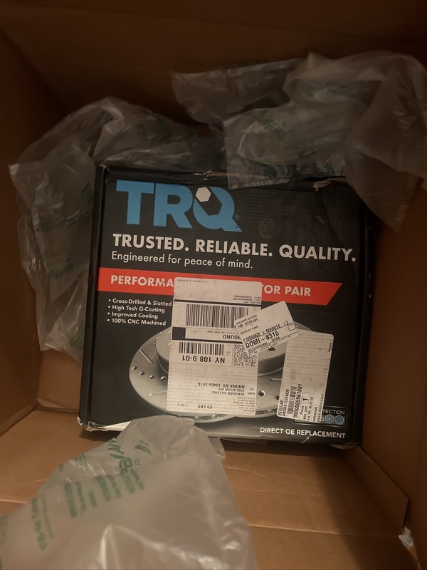 TRQ Slotted And Drill Performance Break Set Market Value For Mercedes C Class gallery