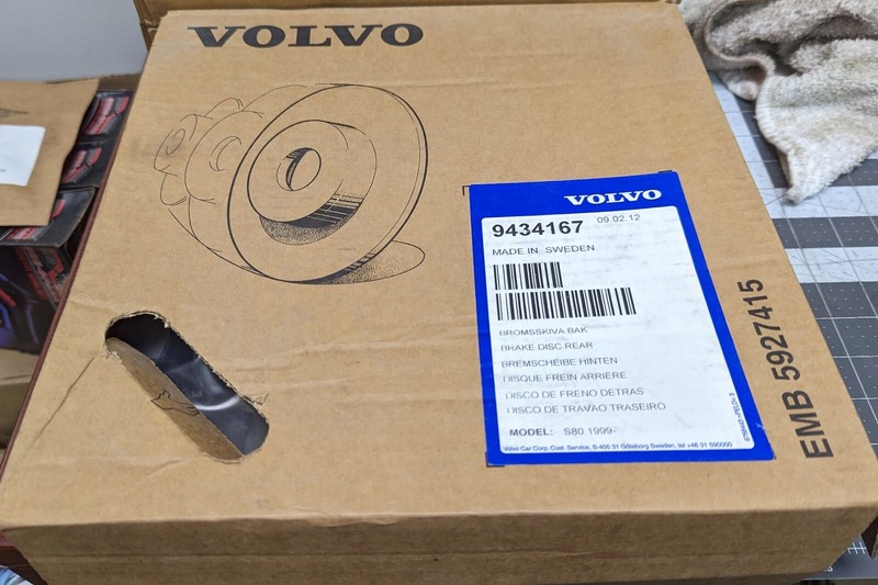 9434167 OEM GENUNINE VOLVO ROTOR REPLACED BY 31471821 [B1S4]