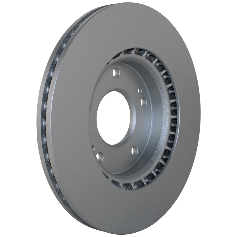 Front Brake Kit 280mm Coat Disc Rotors TRW Pro Ceramic Pads For Kia Soul L4 FWD gallery