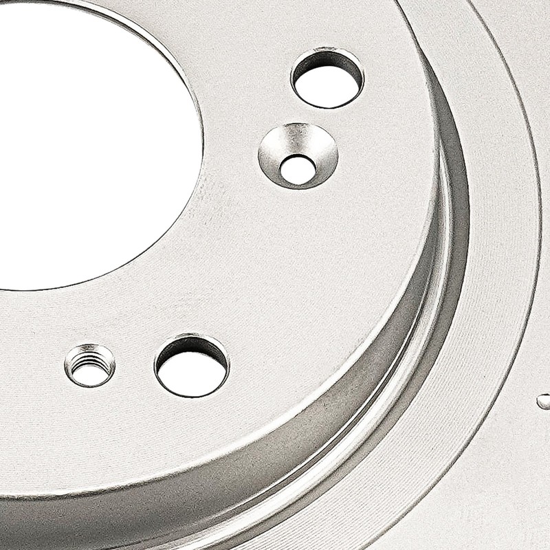 Set of 2 Front Drilled Slotted Brake Rotors for 2002-2006 Acura RSX All engine gallery