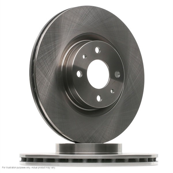 2X APEC Front Brake Discs for LANCIA MUSA 2009-12 284mm Vented DSK651 gallery