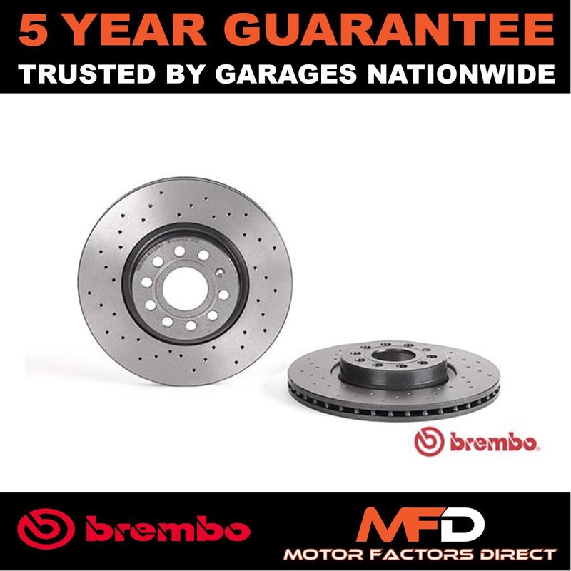 Brake Discs Front Brembo Fits VW Audi Skoda Seat Cupra + Other Models #2