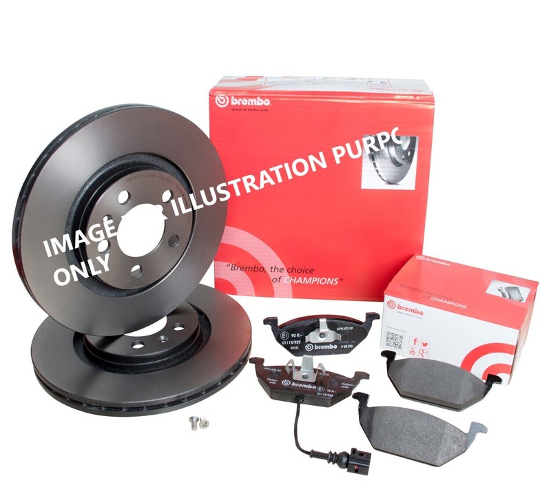 FOR SAAB 9-3X 2.0 T XWD BREMBO FRONT BRAKE DISCS 302MM & BRAKE PADS SET