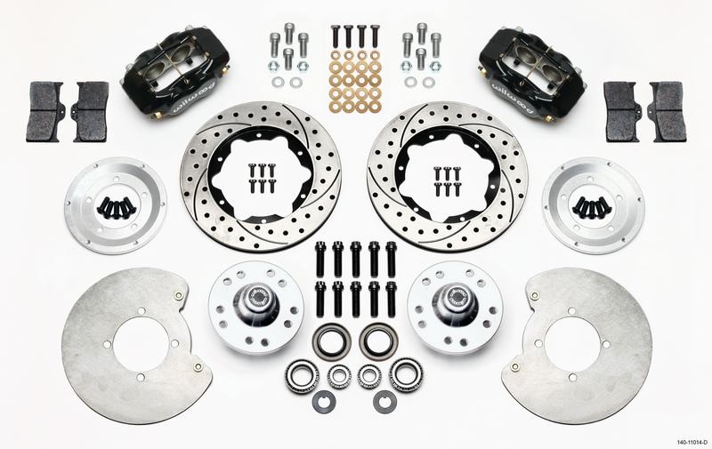 Wilwood Disc Brake Caliper / Rotor / Pad Kit – KIT,FRONT,EARLY Fits Ford 37-48,F