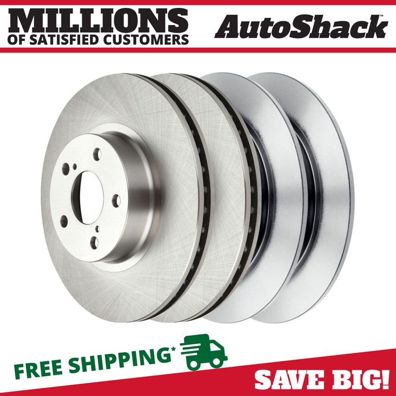 Front & Rear Brake Rotors Set of 4 for Subaru XV Crosstrek 2014-2018 Forester