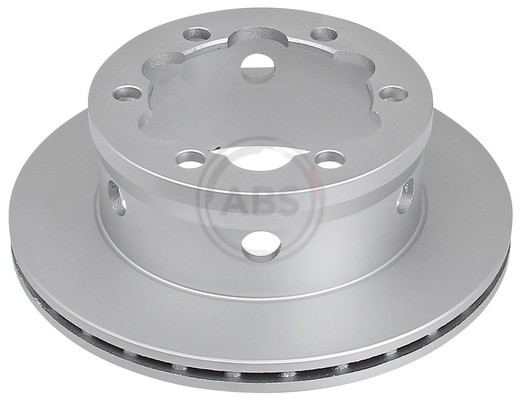 ABS 16950 Rear Brake Discs Pair 285mm Vented Fits Mercedes VW Kaefer Lt 28-46 4