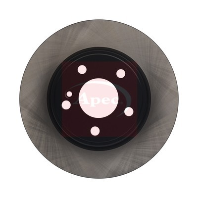 2x Apec Red Rear Brake Discs 276mm Fits Mercedes- A-class B-class 2464230012