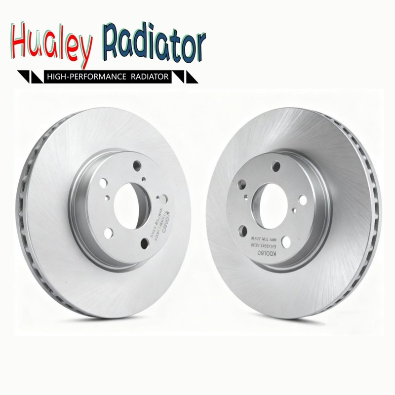 A Pair Front Brake Rotor For 2013-15 Scion xB Toyota 2009-17 Prius V 09-18 RAV4