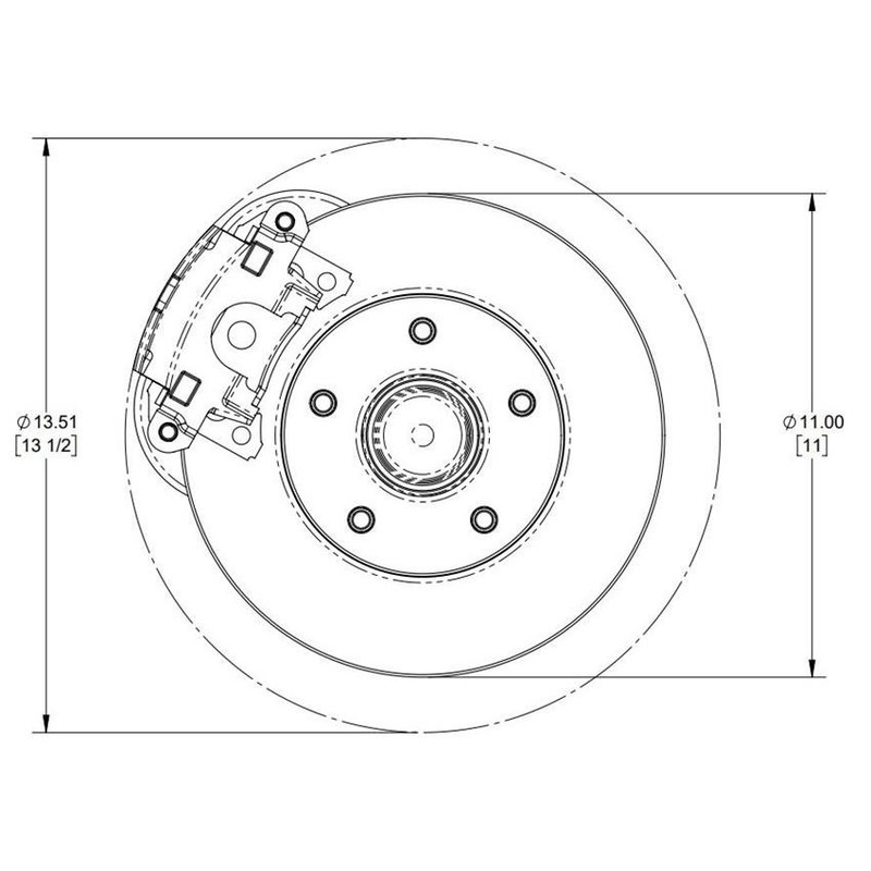 Deluxe Disc Brake Conversion Kit 1947-1959 Chevy GMC 3100 Half-Ton Pickup Truck gallery