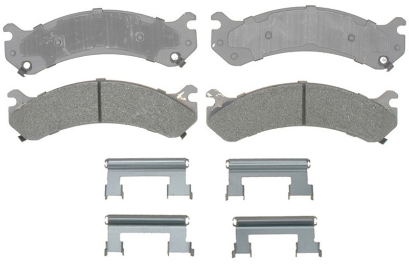 ACDelco Disc Brake Pads and Rotors Kit Front Rear For 09-17 Chevrolet Express gallery