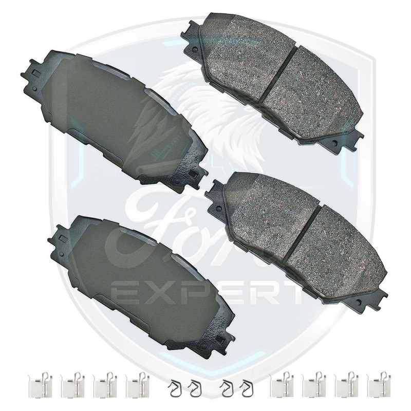 Akebono OEM Front Brake Pads Kit For 2010-2012 Lexus HS250H 10 Yr Warranty
