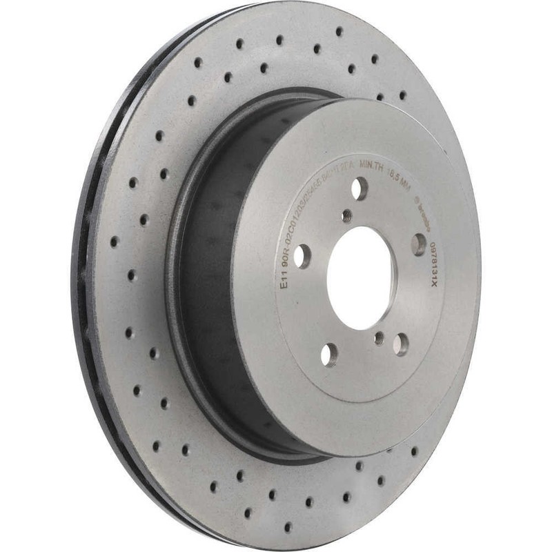 Disc Brake Rotor-Premium Xtra Cross Drilled UV Coated Rotor fits 2004 Impreza gallery