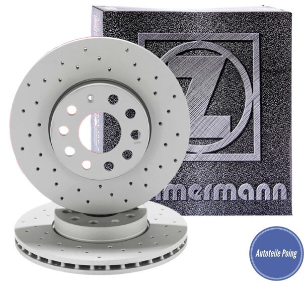 ZIMMERMANN BRAKE DISCS 370MM FRONT MERCEDES BENZ S CLASS W222 V222 A217 C217