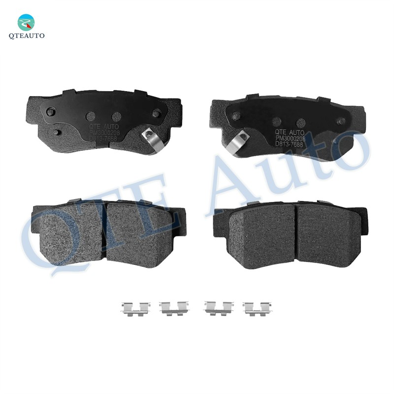6PC R 262 Brake Rotors-R D813 7688 Ceramic Brake Pad For 2005-2010 KIA Sportage gallery