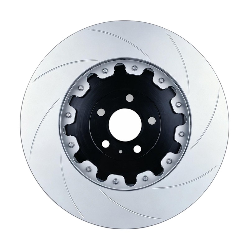 Performance Floating Slotted Front 400mm Brake Disc Rotors For Audi A8 QS6 S7 S8 gallery