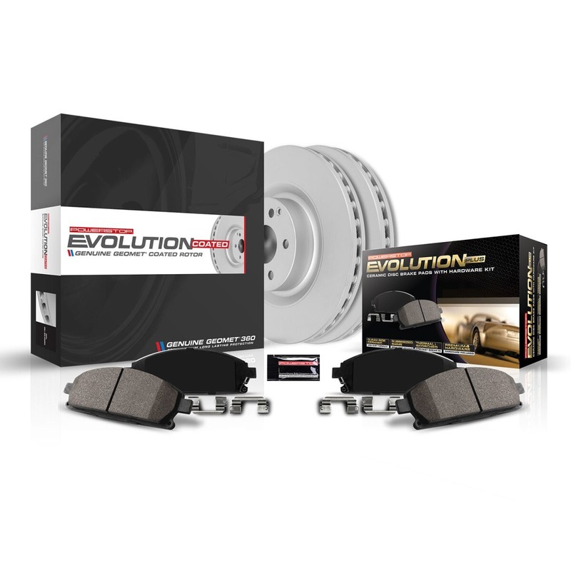 CRK6995 Powerstop Brake Disc and Pad Kits 4-Wheel Set Front & Rear for Chevy gallery