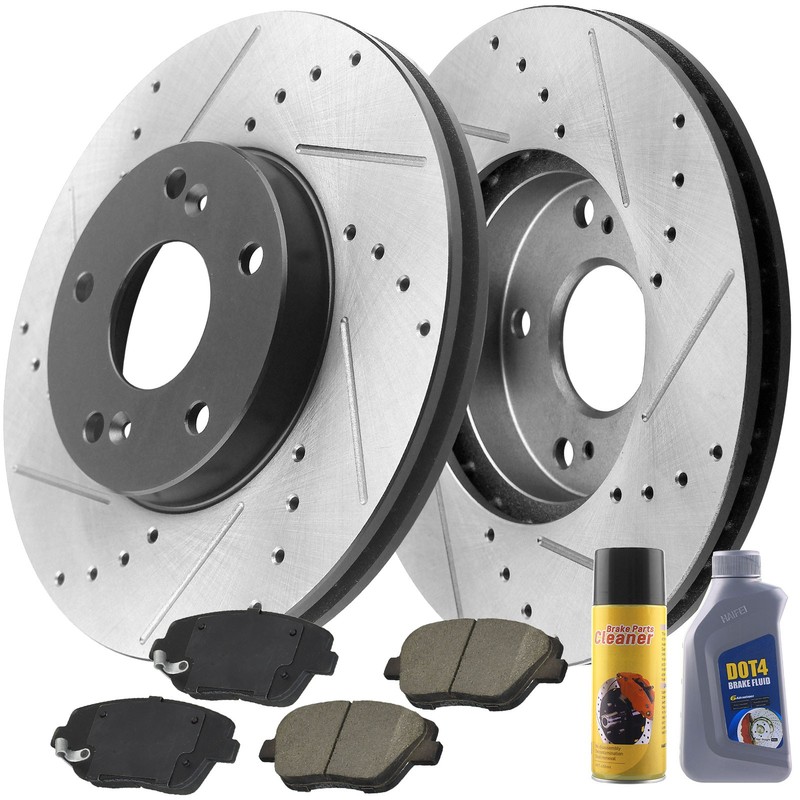 Rotors And Brake Pad Brake Cleaner Front For Kia Optima Hyundai Sonata Optima