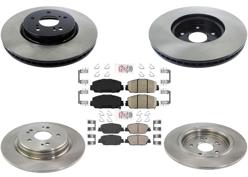 Performance Brake Rotors Brake Pads Hardware For CR-V 17-19 CR-V 1.5L 2020-2025