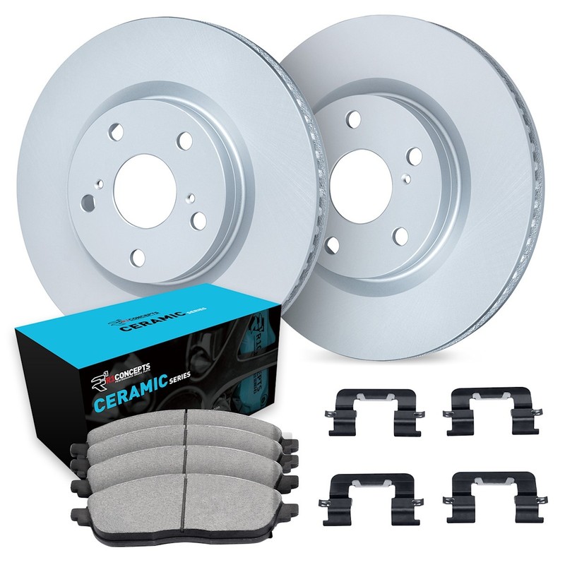 WDWH1-40011 R1 Concepts 2-Wheel Set Brake Disc and Pad Kits Front for Caravan gallery