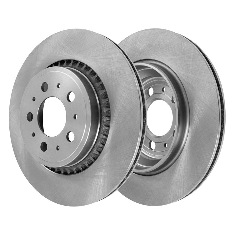 12.91 inch (328mm) Front Disc Brake Rotors Set for 2003 2004 - 2014 Volvo XC90 gallery