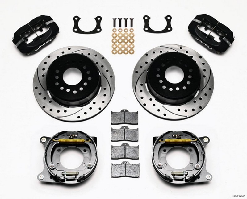 Wilwood for Forged Dynalite P/S Park Brake Kit Drilled New Big Ford 2.50in