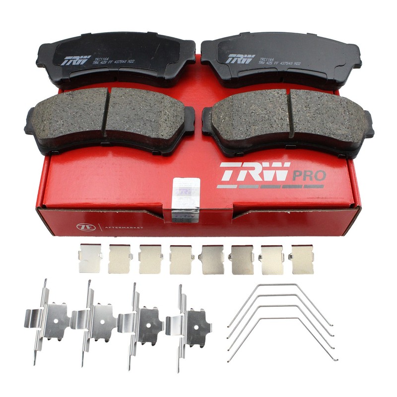 DuraGo Front Rear Disc Brake Rotors TRW Ceramic Pads Kit for Fusion Milan MKZ 6 gallery