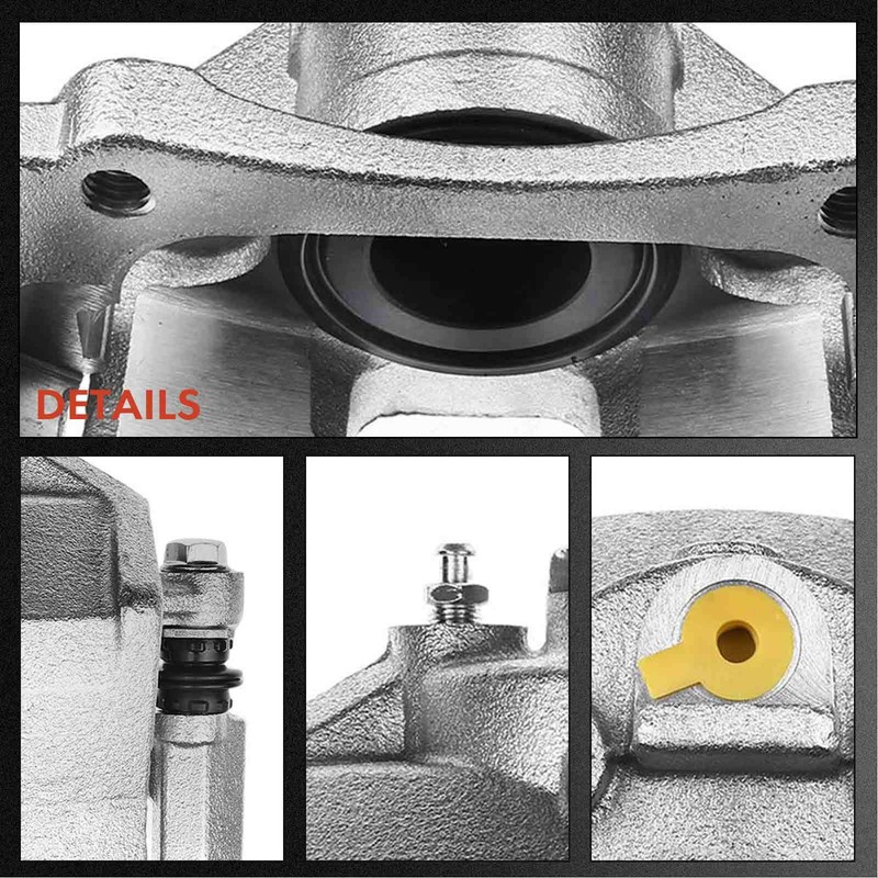 Front Brake Rotor & Pad + Brake Caliper for Buick Rendezvous 02-07 Pontiac Aztek gallery