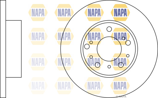 Fits Talbot Express 1981-1994 + Other Models Firstpart Front Brake Disc gallery