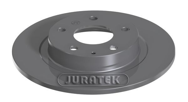 2x Rear Solid Brake Discs Fits Mazda 6 278mm