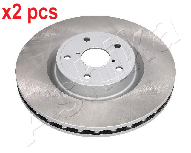 X2 PCS L&R SIDES FRONT BRAKE DISC 60-07-713C