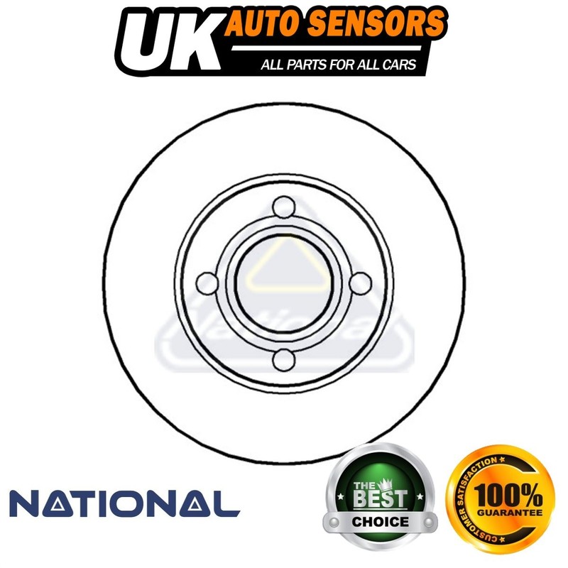 Fits Audi 80 1991-1994 1.6 1.9 TDi National Front Brake Disc 895615301