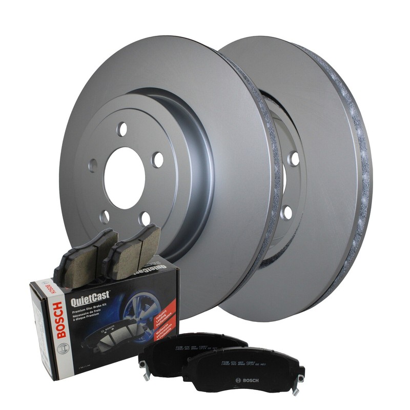 Front Standard Brake Kit 345mm Rotors Bosch Ceramic Pads For 300 Charger Magnum
