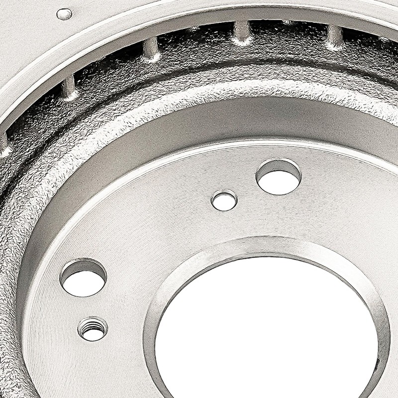 Set of 2 Front Drilled Slotted Brake Rotors for 2002-2006 Acura RSX All engine gallery