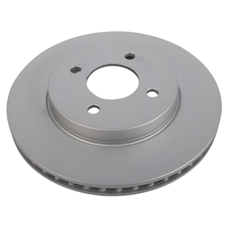 TRQ Front Premium Posi Ceramic Brake Pad & Coated Rotor Kit for Nissan Versa gallery