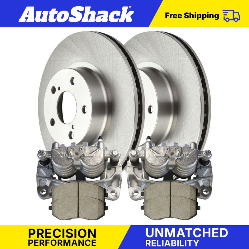 Front Brake Calipers Pads Rotors for Subaru Outback Forester Legacy Impreza Baja