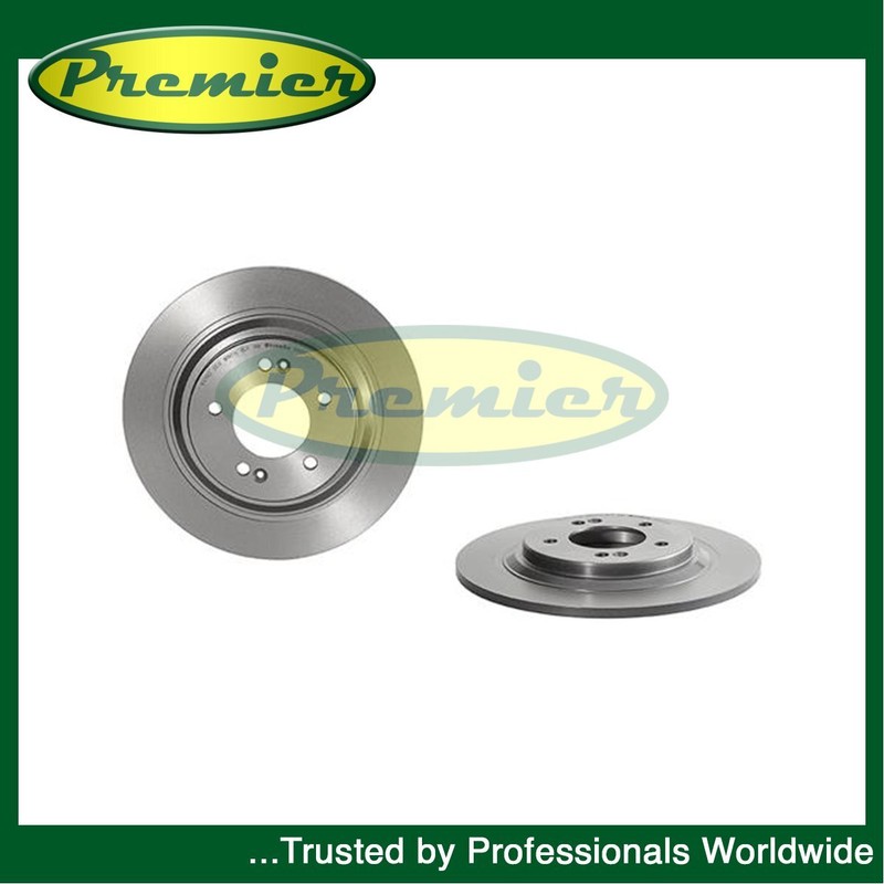 Premier Rear Brake Discs Fits Kia Optima 2015-2019 58411D4650