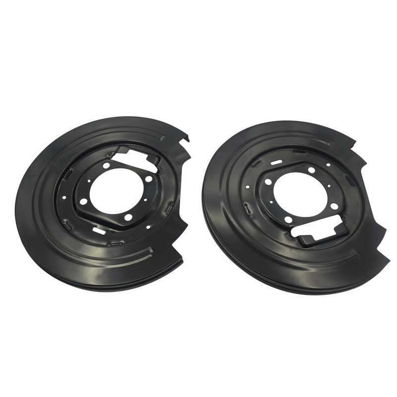 Rear Brake Dust Shield For 1997-2004 Ford F-150 Heritage F-250 Lobo Lincoln 2Pcs gallery