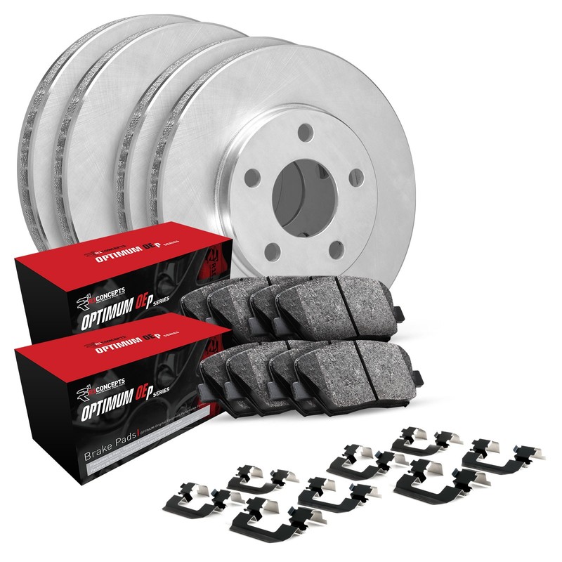 R1 Concepts Wfuh2 73086 R1 Concepts Brake Rotor Blank With Optimum Oe Pads gallery