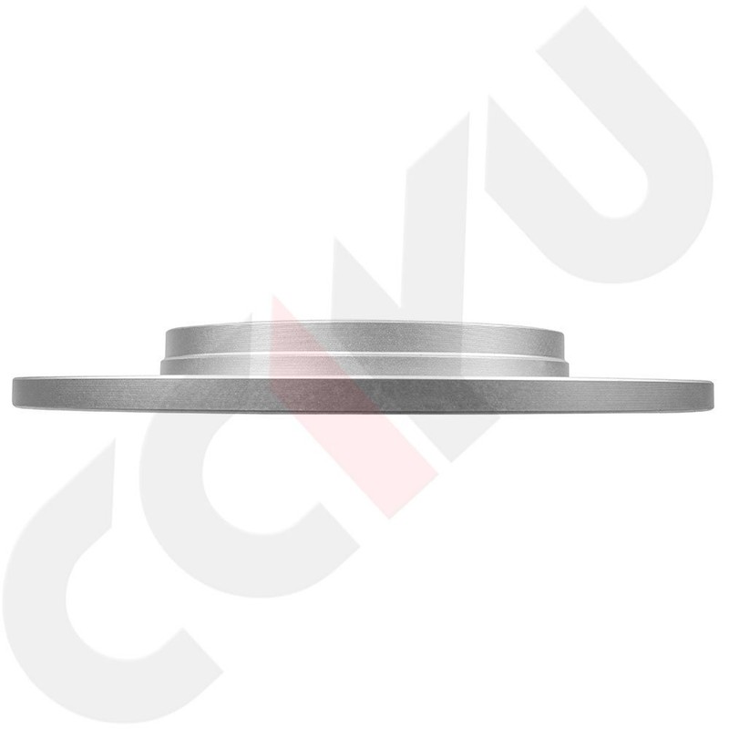 For Dodge Journey 2009-2012 Rear Slotted Brake Rotors Low Dust Ceramic Pads Kit gallery