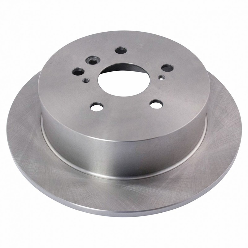 TRQ Rear Brake Rotors Set Solid For 2009-2015 Toyota Venza gallery