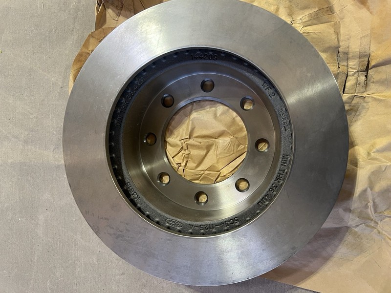 New OEM Genuine Ford Rear Brake Rotor 2005-2016 Super Duty SRW 4WD 5C3Z-1125-AB gallery